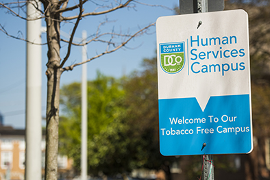 HSC Tobacco Free sign